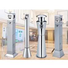 Commercial stainless steel classified garbage can garbage bin Ashtray stand